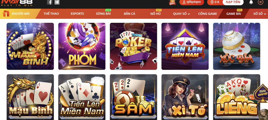 Điểm đặc biệt đến từ game bai doi thuong Xóc Đĩa May88