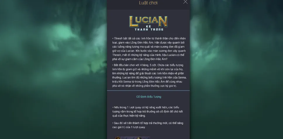 Những thông tin về cách chơi tựa game bai doi thuong Lucian